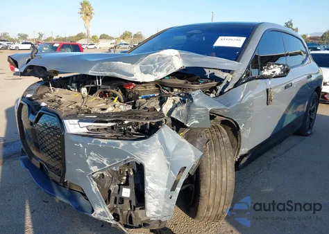 2025 BMW Ix xDrive50 from USA, damaged, VIN WB523CF06SCT60704